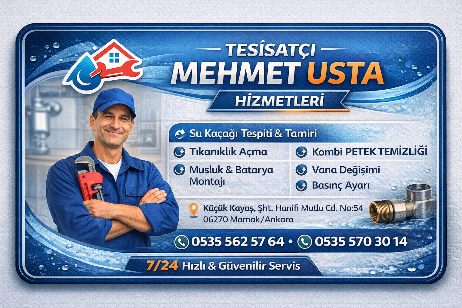 zerdalitepe tesisatçı